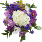 BOUQUET WITH HYDRANGEA FLOWER