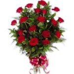 RAMO DE ROSAS ROJAS PARA FUNERAL