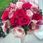 RAMO PRESERVADO ROSAS Y ORQUIDEAS