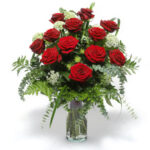 12 EXTRA RED ROSES