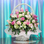SPECIAL BASKET IN PASTEL SHADES LARGE