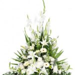 CENTER WHITE FLOWERS