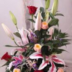 CENTER LILIUMS AND ROSES N-6