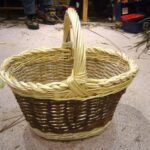 CESTA BASE REGALO MIMBRE MEDIANA