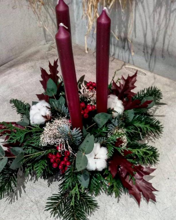 20181228203415-49544913_2696171333726685_7718470794040311808_n-web.jpg CENTRO DECORATIVO CON VELAS - Imagen 1