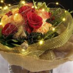 BOUQUET LUMINOSO  DE ROSAS