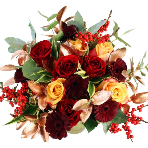 20191218184236-navidad-ramo-rosas-2-web.jpg CHRISTMAS BUNCH WITH ROSES - Image 1