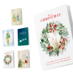 TARJETA DE NAVIDAD UNICEF DECEMBER