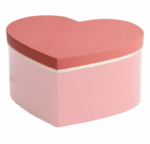 CAJA CORAZON DE FLORES PASTEL - Imagen 2