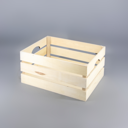 CAJA MADERA BULBOS