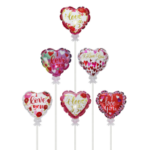 PICK METAL HEARTSHAPE BALLON