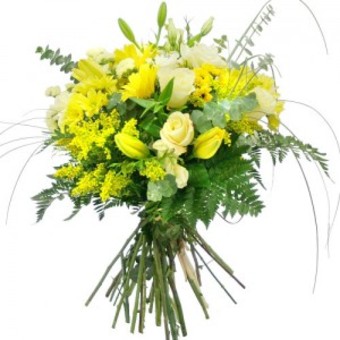 ramo-de-rosa-lilium RAMO DE FLORES AMARILLAS - Imagen 1